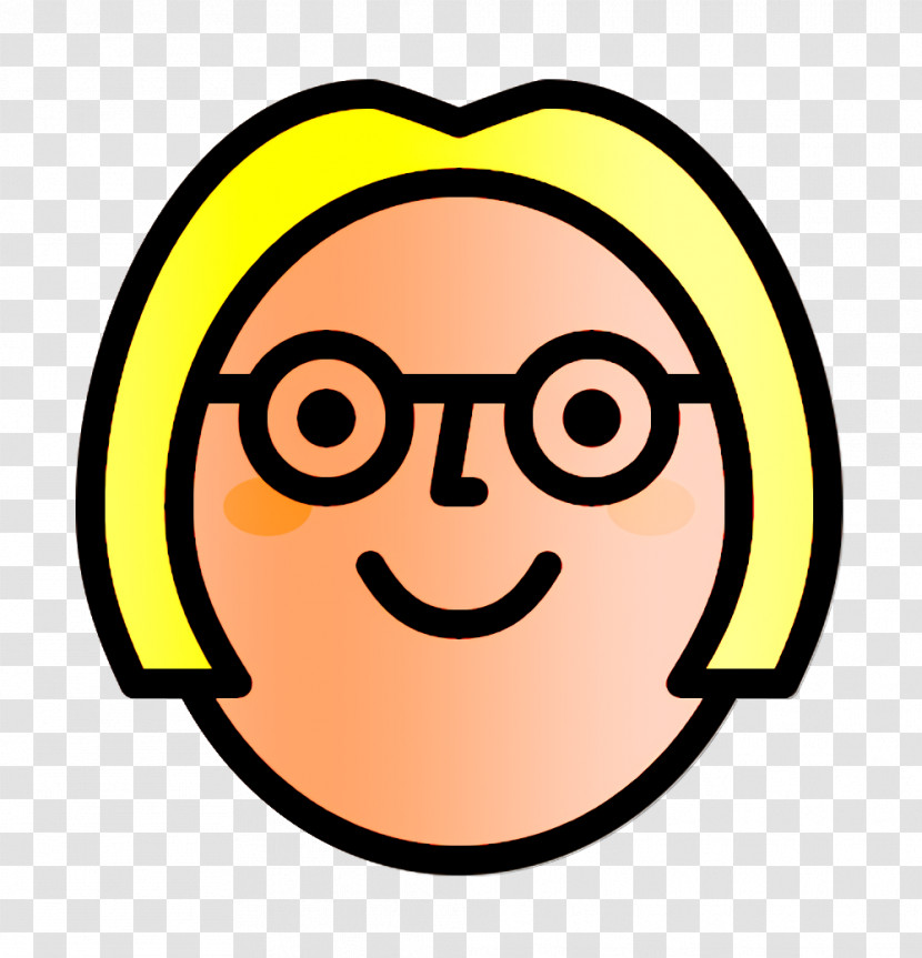 Emoji Icon Woman Icon Happy People Icon Transparent PNG