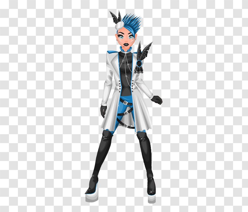 Costume Design Cartoon Character Figurine - Fictional - Visual Kei Transparent PNG
