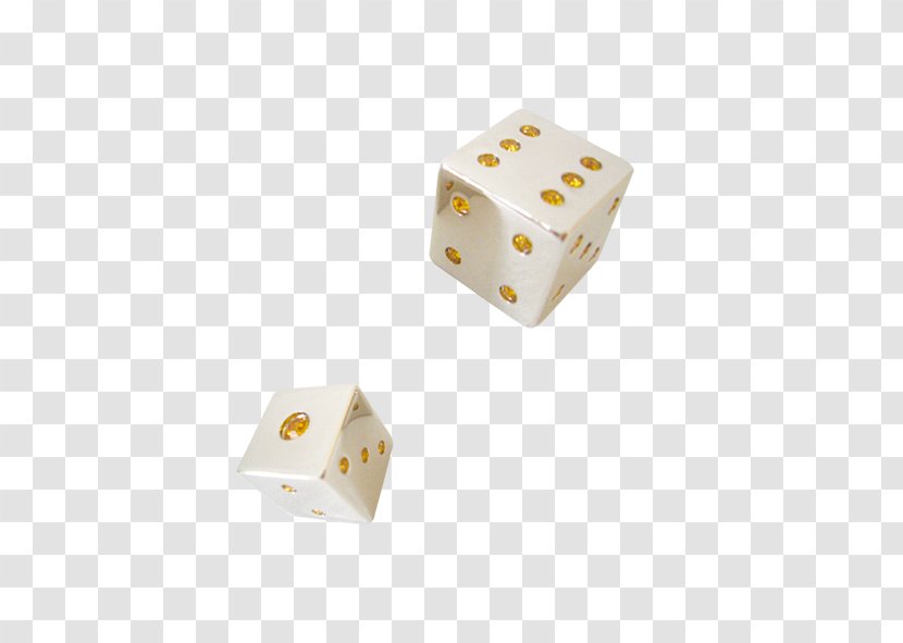 Dice Game Icon - Gold Transparent PNG