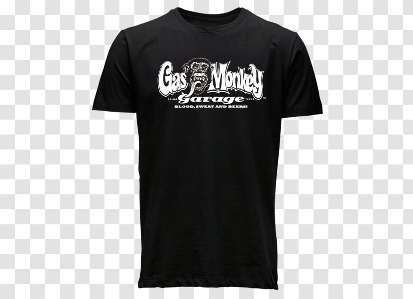 T-shirt Gas Monkey Garage Bar N' Grill Clothing - Top Transparent PNG