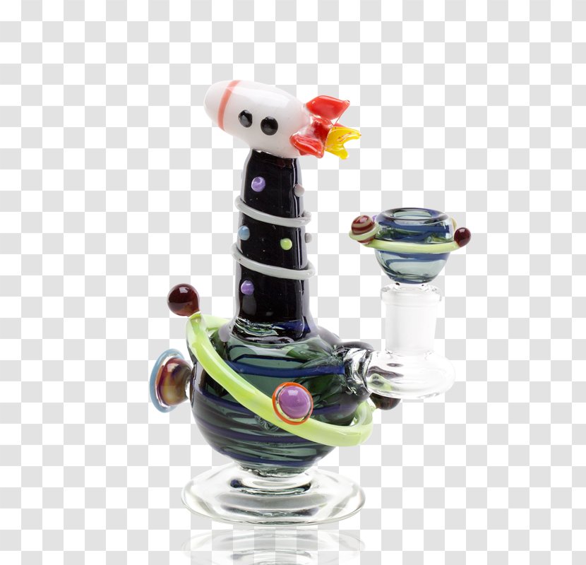 Smoking Pipe Bong Glass Rocket Drilling Rig Transparent PNG