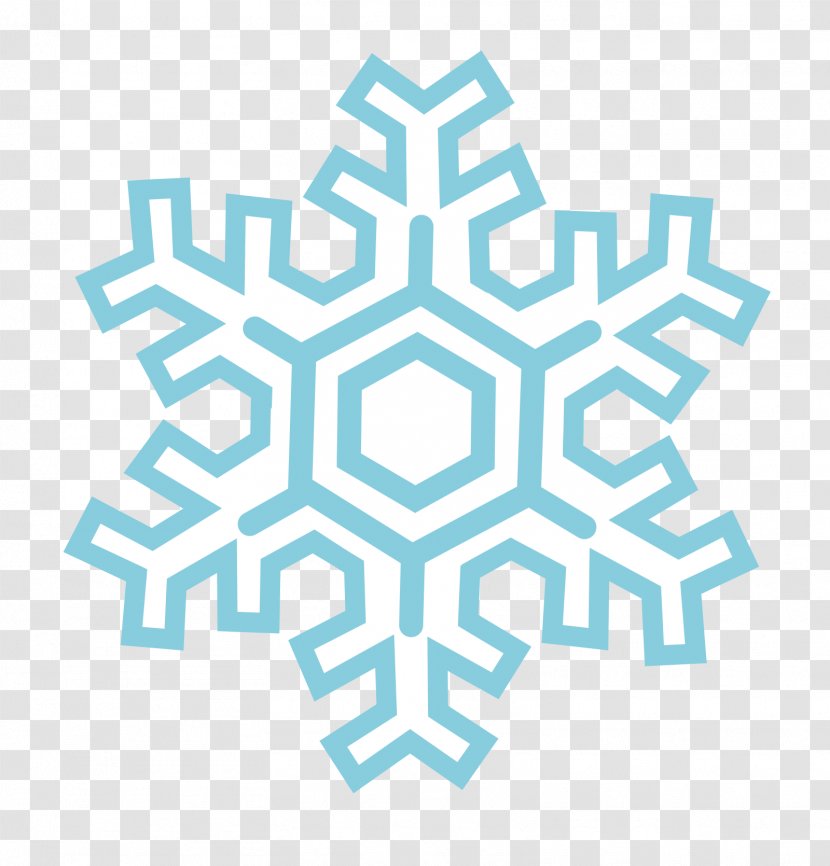 Snowflake Download Clip Art - Blue - Snowflakes Transparent PNG