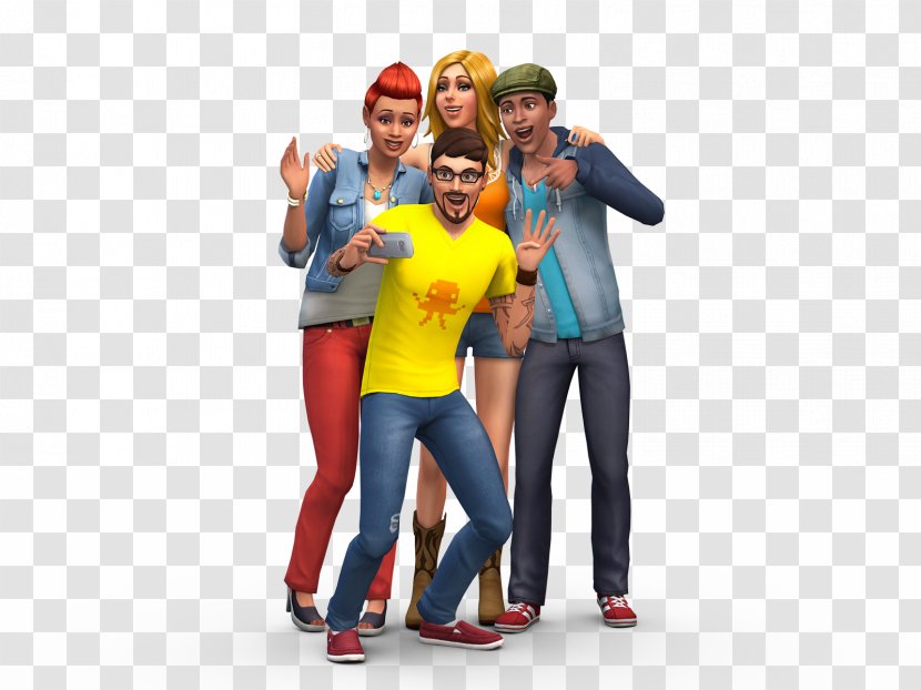 The Sims 4 3 Online 2 - Selfie Transparent PNG