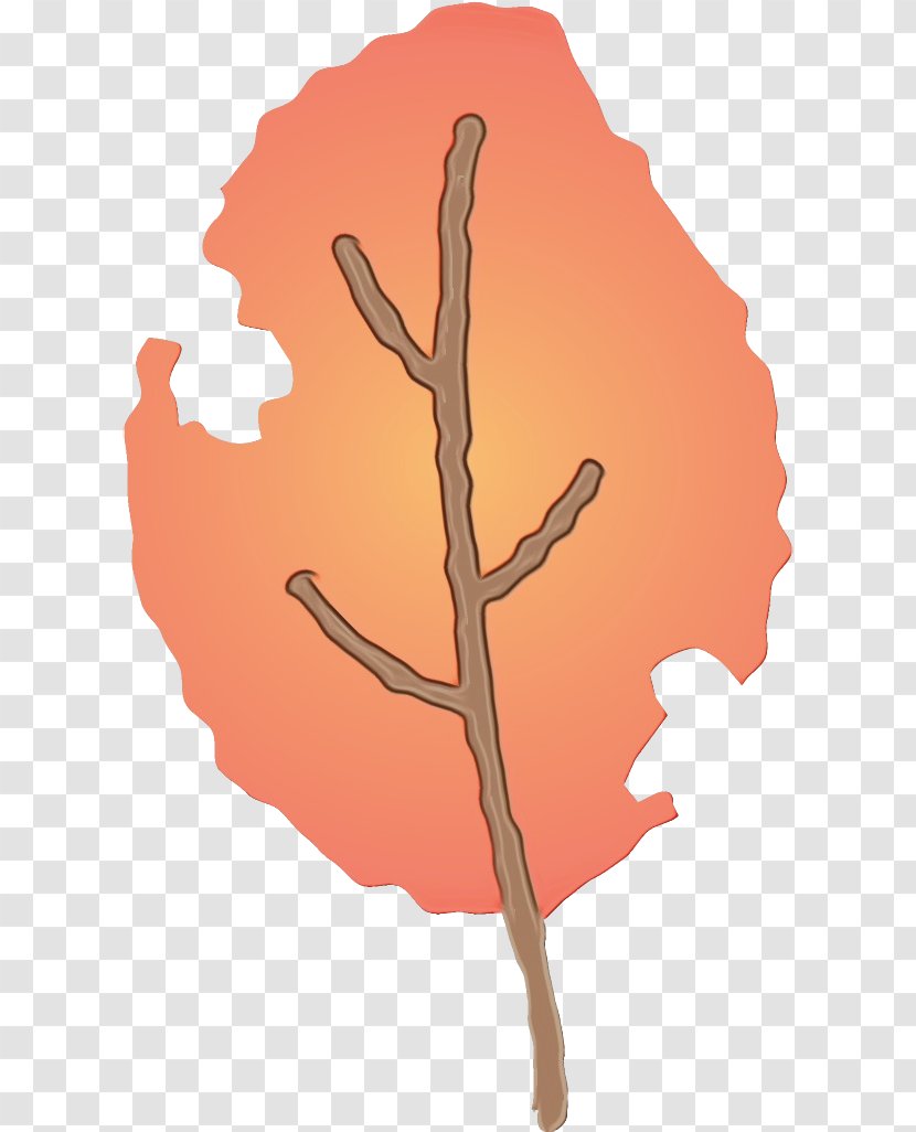 Tree Leaf Branch Hand Woody Plant - Watercolor - Gesture Finger Transparent PNG