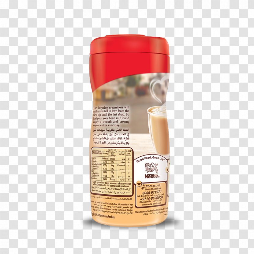 Coffee-Mate Non-dairy Creamer Nestlé - Cup - Nondairy Transparent PNG