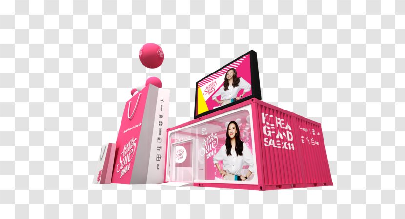 한국방문위원회 Christmas New Year December Tourism - Pink M - Grand Sale Transparent PNG