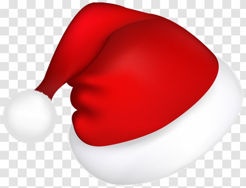 Santa Claus Christmas Candy - Fictional Character - Large Red Hat Picture Transparent PNG