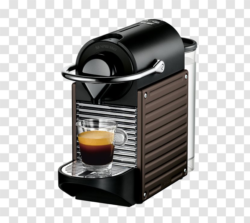 Coffeemaker Krups Nespresso Pixie Espresso Machines - C60 - Coffee Transparent PNG