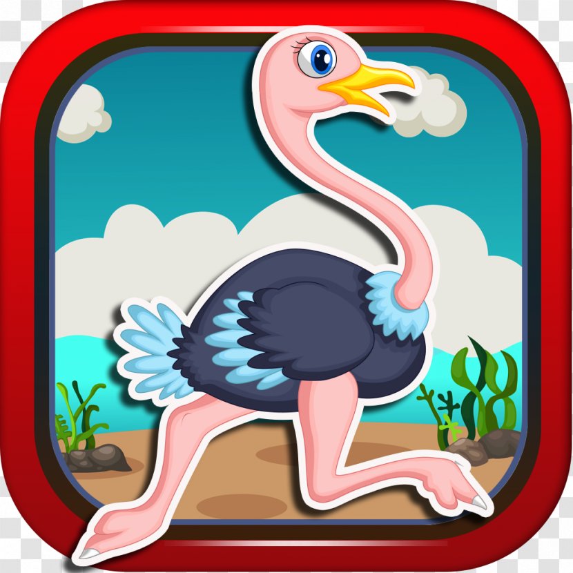 Common Ostrich Flightless Bird Ratite Transparent PNG