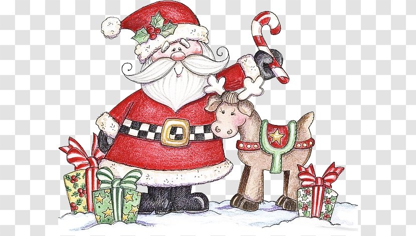 Santa Claus - Christmas - Eve Cartoon Transparent PNG