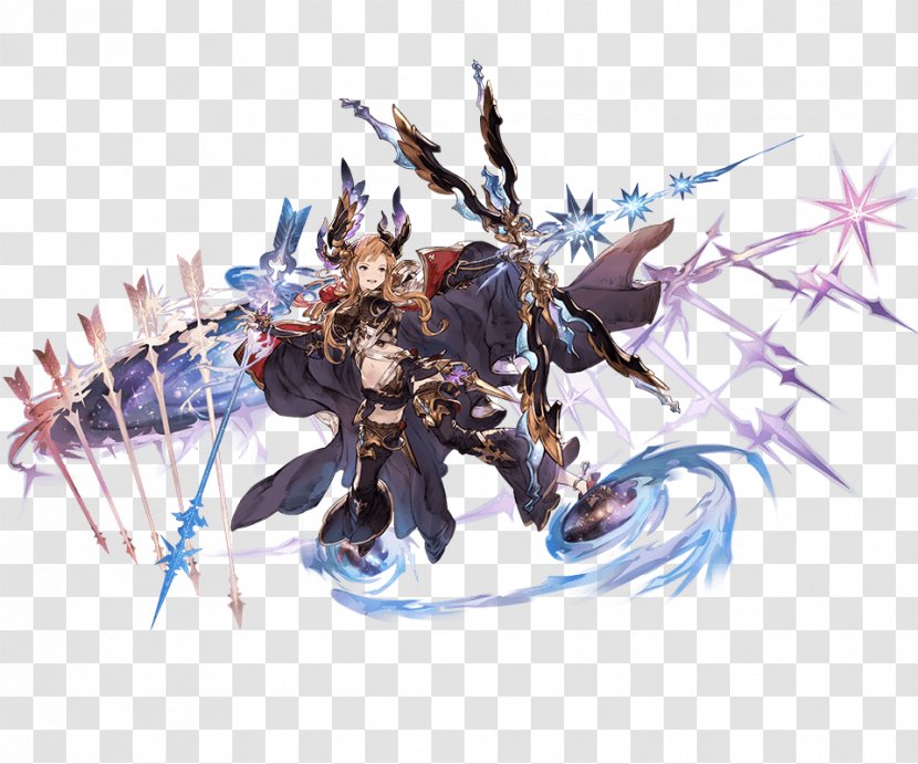 Granblue Fantasy Video Game 巴哈姆特电玩资讯站 Character - Silhouette - Flower Transparent PNG