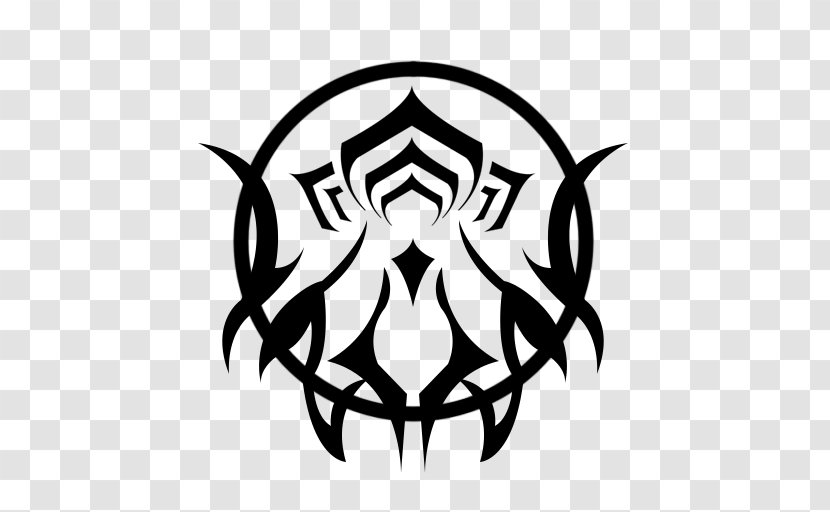 Sigil Warframe Clip Art Black & White - Wikia - M WikiAsmodeus Transparent PNG