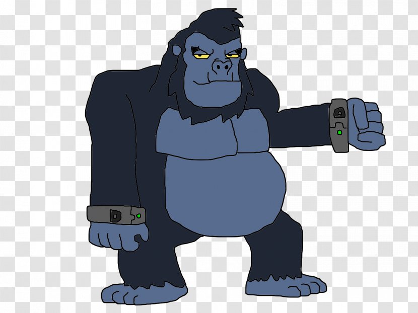 Gorilla Grodd Flash Ape Comics - Fictional Character Transparent PNG