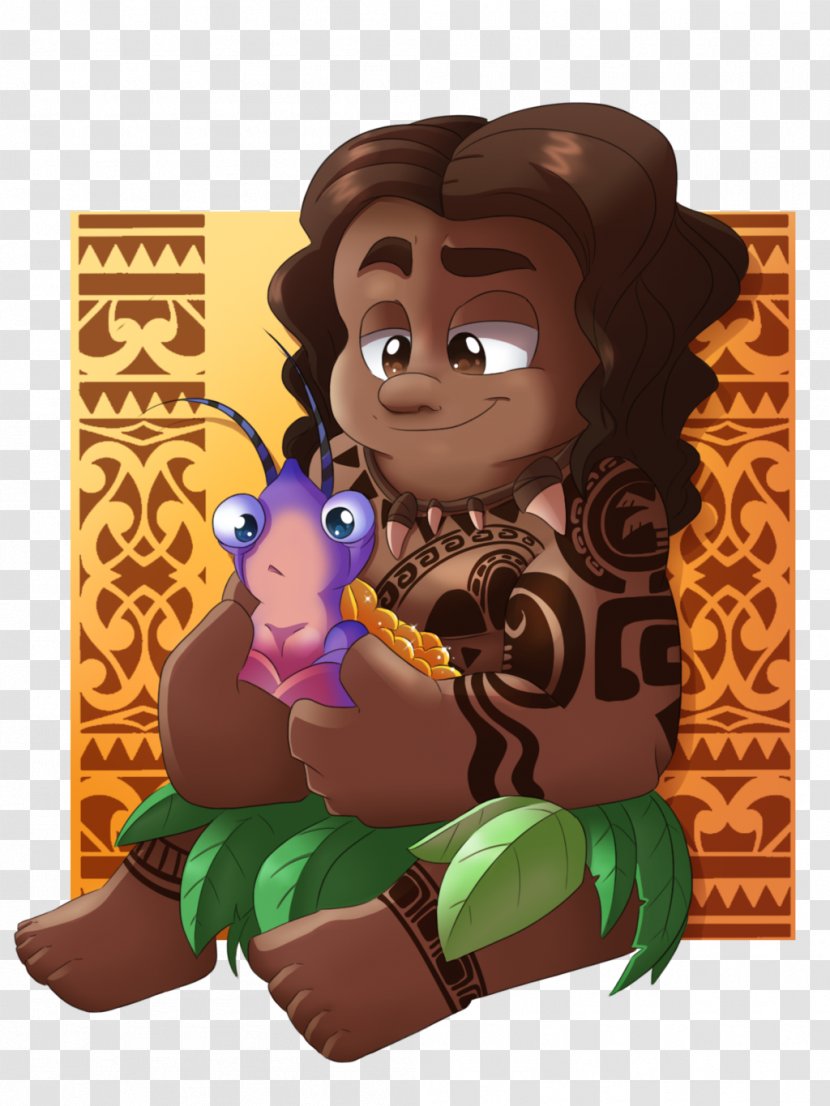 Tamatoa Drawing Character DeviantArt You're Welcome - Silhouette - Moana Crab Transparent PNG