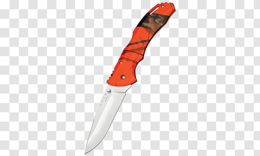 Utility Knives Hunting & Survival Bowie Knife Buck - Weapon Transparent PNG