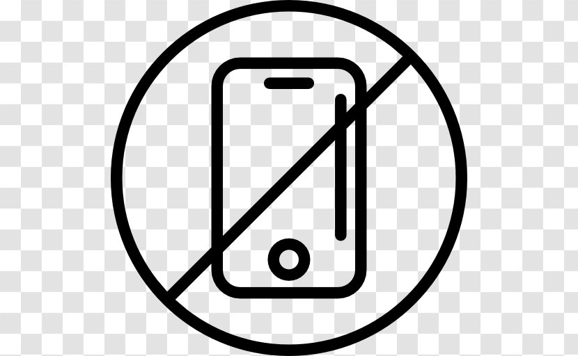 No Symbol Prohibitory Traffic Sign Mobile Phones - Area Transparent PNG