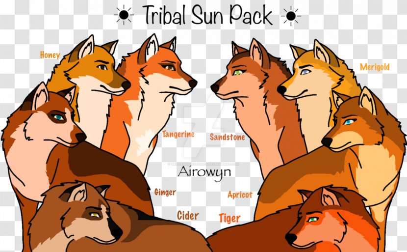 Red Fox Wolf Tribe Cat Fiction - Snout - Dire Coloring Transparent PNG