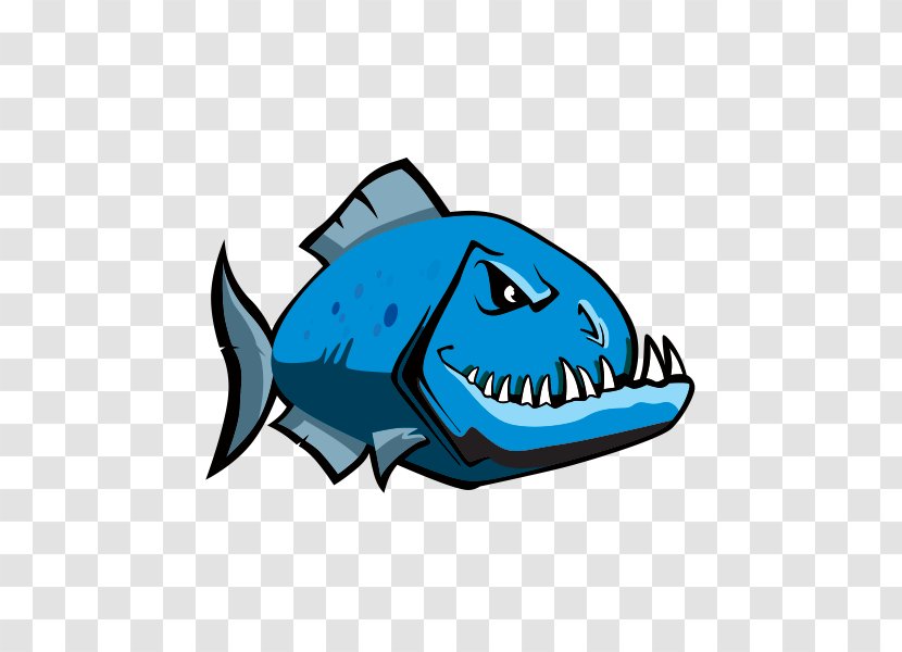 Piranha Freshwater Fish Clip Art - 3dd - Cartoon Transparent PNG