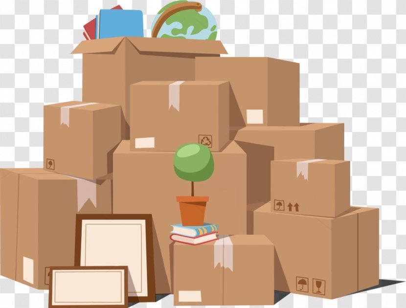 Mover Paper Cardboard Box Relocation Clip Art - Moving Transparent PNG