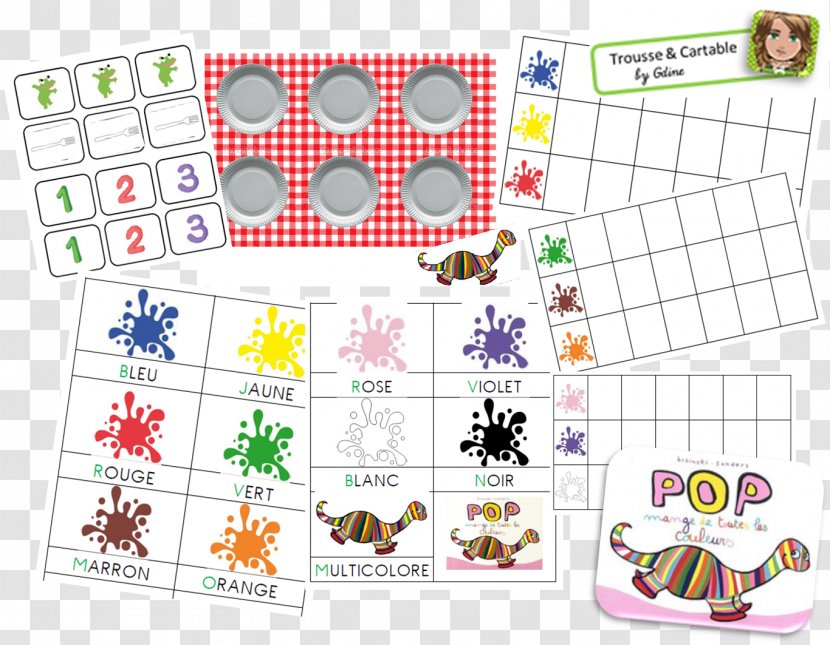 Pop Mange De Toutes Les Couleurs Graphic Design Color Pen & Pencil Cases - Games Transparent PNG