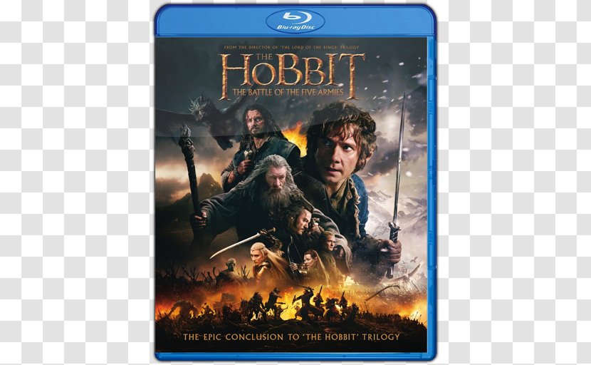 Blu-ray Disc The Hobbit Digital Copy DVD Ireland - Pc Game - Battle Of Five Armies Transparent PNG
