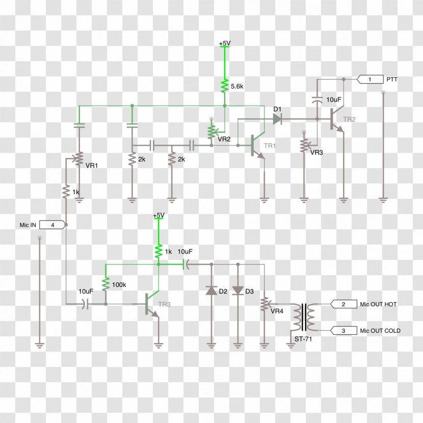 Electronic Circuit Line Angle - Computer Hardware Transparent PNG