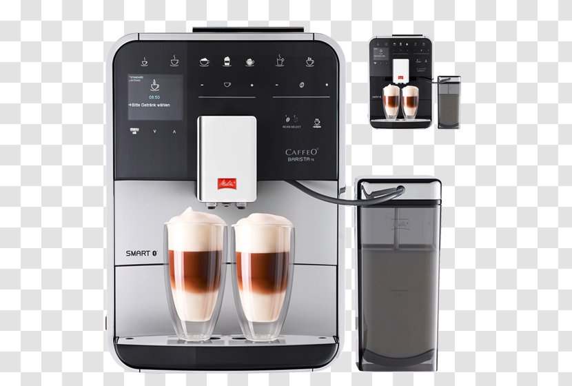 Coffeemaker Espresso Melitta CAFFEO Barista T - Drink - Coffee Transparent PNG