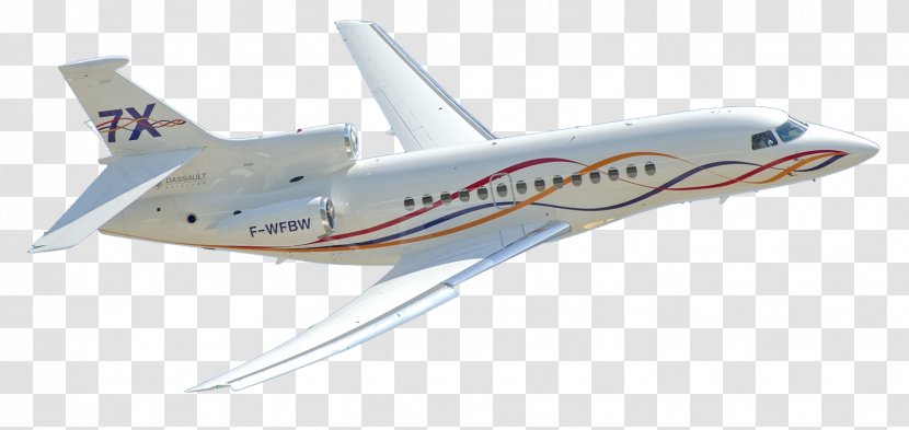 Boeing 737 Dassault Falcon 7X 5X Aircraft - Mode Of Transport Transparent PNG