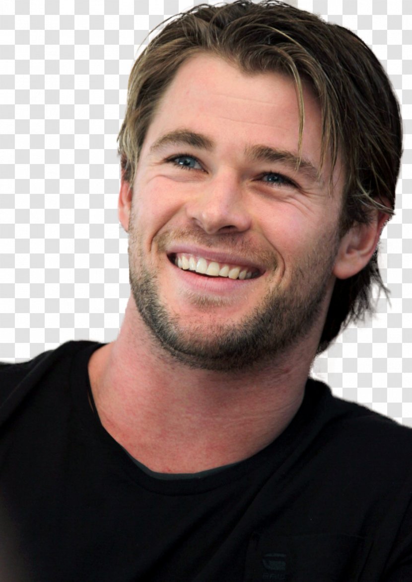 Chris Hemsworth Thor Kim Hyde Actor Marvel Cinematic Universe - Cheek Transparent PNG