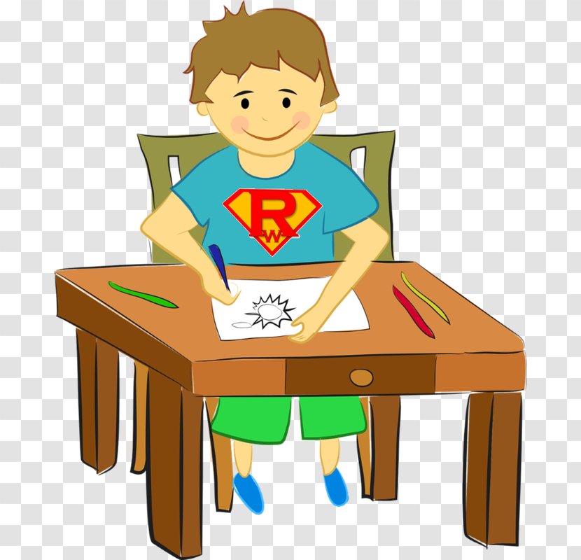 Child Pre-school Table Clip Art - Chair Transparent PNG