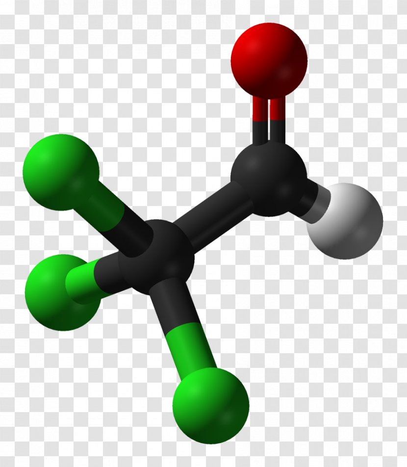 Molecule Chloral Chemical Compound Chemistry Ball-and-stick Model - Ballandstick Transparent PNG