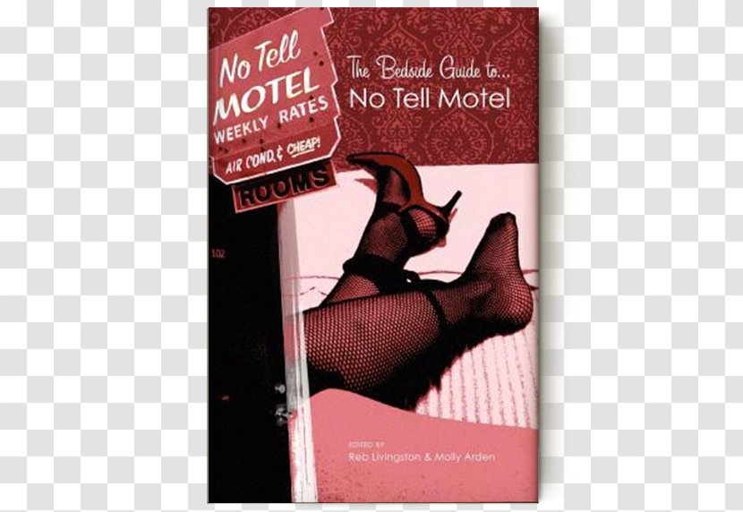 Advertising No Tell Motel - Book Cover Design Transparent PNG