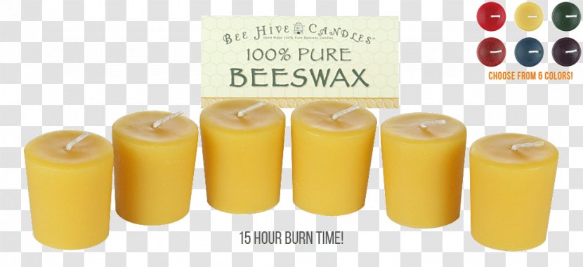 Beeswax Votive Candle Offering - Wax - Bee Transparent PNG