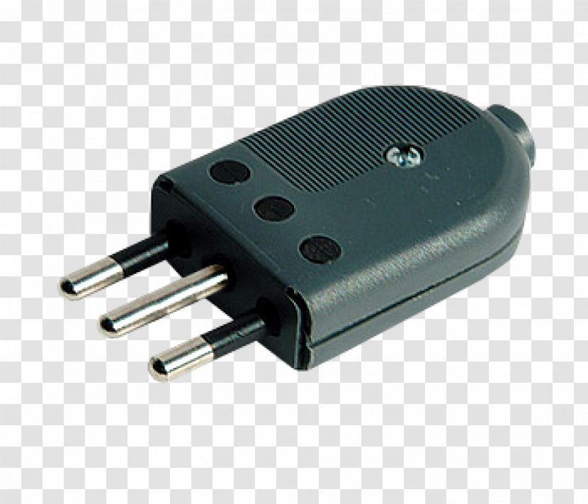 AC Adapter Electrical Connector Power Plugs And Sockets Converters - Electronic Component - Lineal Transparent PNG