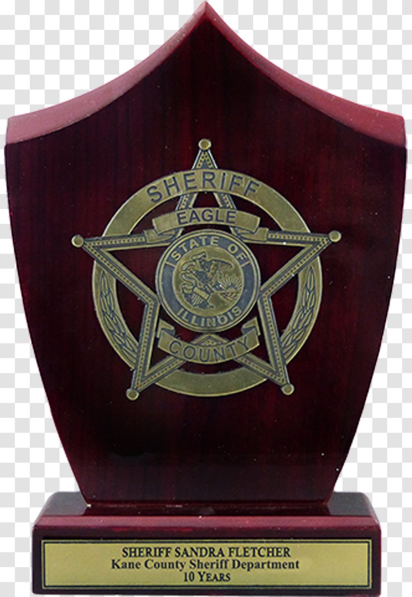 Trophy Police Award Shield Emblem - Desk Transparent PNG