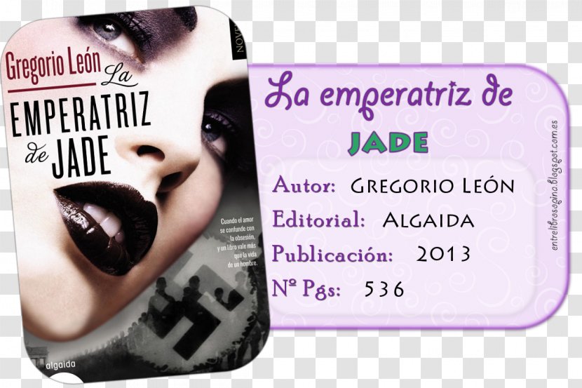 La Emperatriz De Jade Purple Eyelash Text Gregorio León Transparent PNG