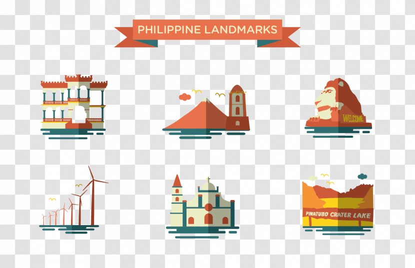 Philippines Graphic Design Clip Art - Brand - Landmarks Transparent PNG