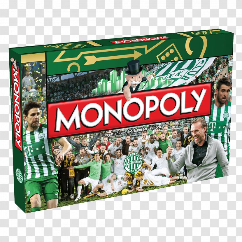 Ferencvárosi TC Monopoly : The Big Bang Theory Board Game - Hasbro - Football Transparent PNG