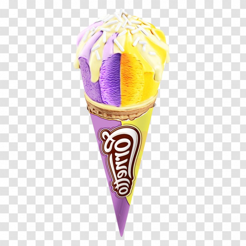 Ice Cream Cone Background - Vanilla Dondurma Transparent PNG