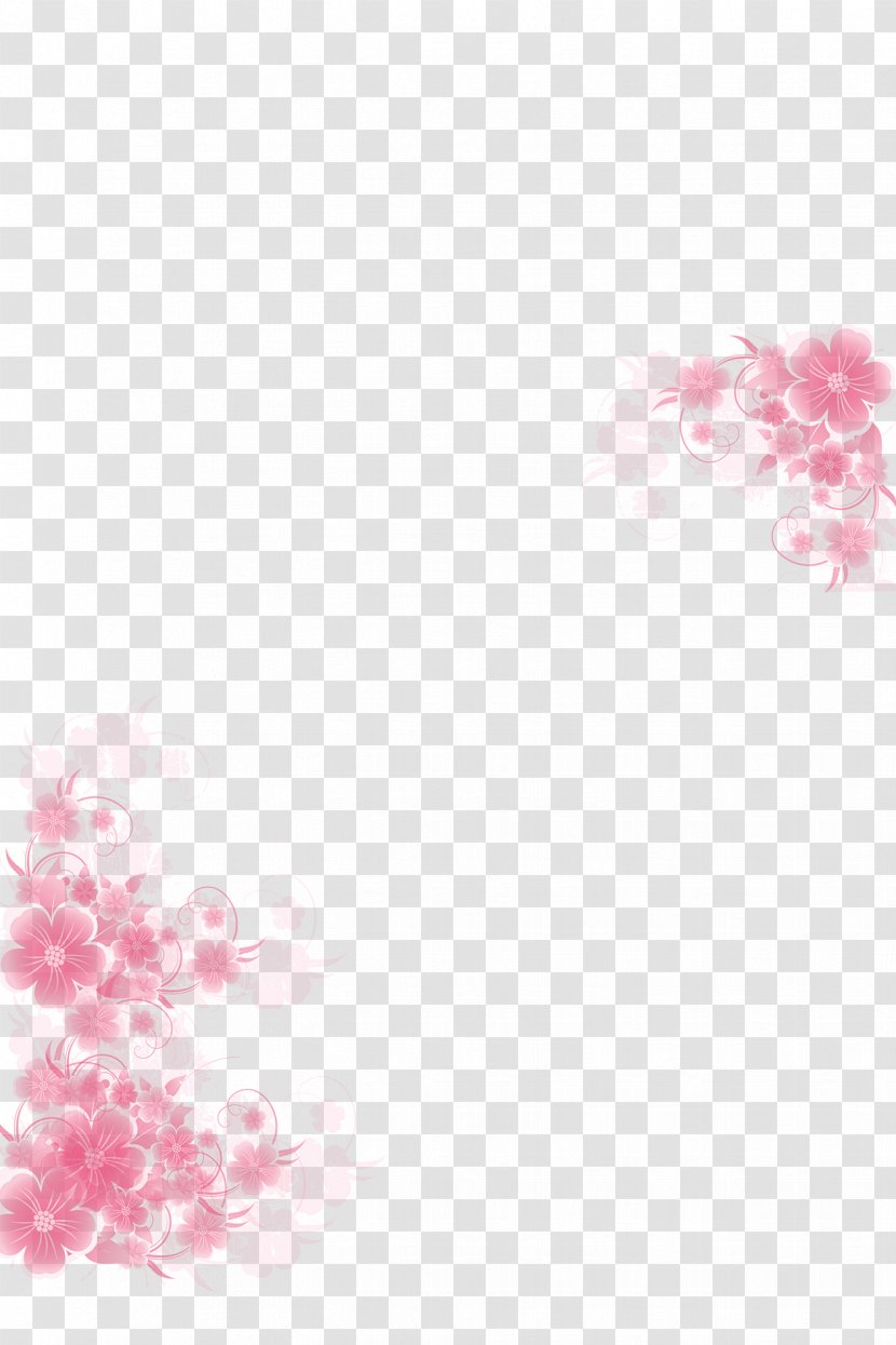 Pink Thanksgiving Desktop Wallpaper - Blossom - Flowers Background Decorative Effect Transparent PNG