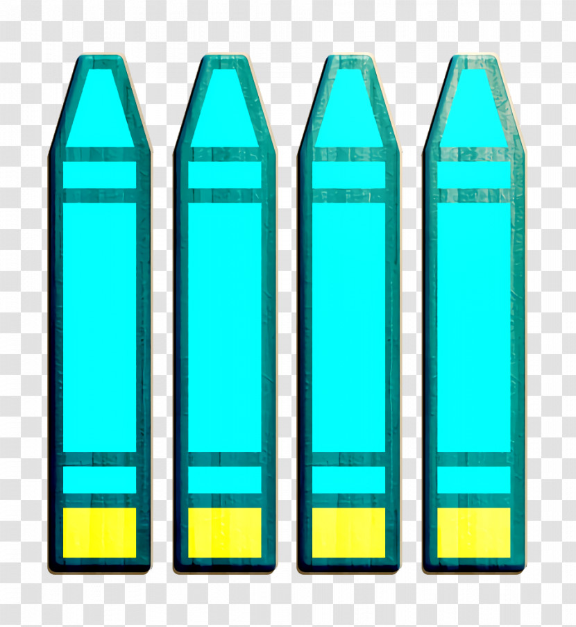 School Icon Art And Design Icon Crayons Icon Transparent PNG