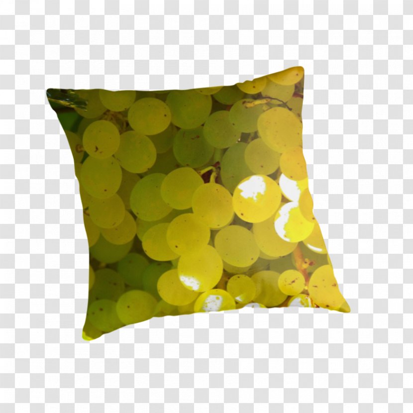 Throw Pillows Cushion - Yellow - Sticker Grape Transparent PNG