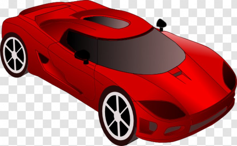Sports Car Clip Art - Concept Transparent PNG