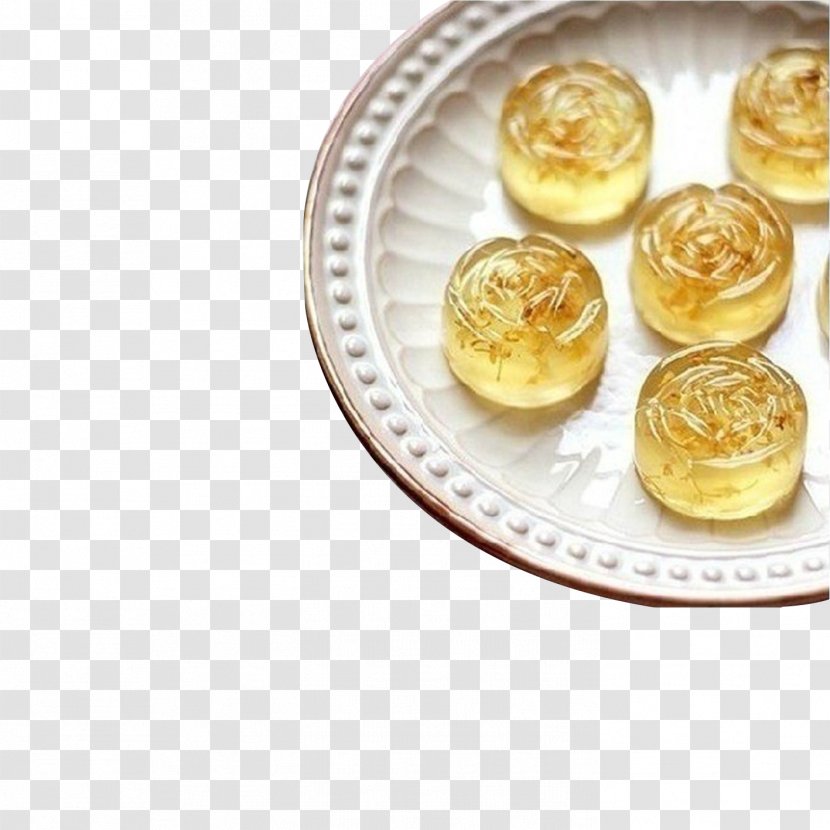 Spring Roll Bibimbap Pastry Pickling Food - Dish - Osmanthus Tea Jelly Transparent PNG
