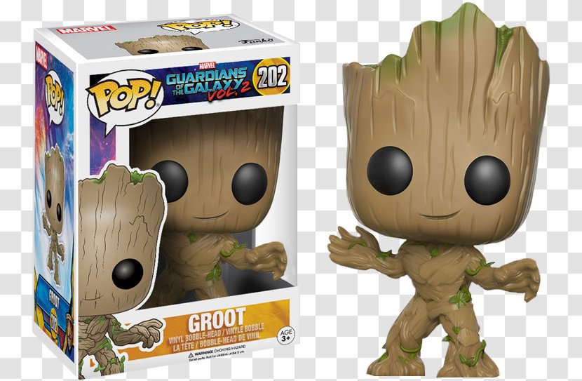 Baby Groot Rocket Raccoon Star-Lord Funko Transparent PNG