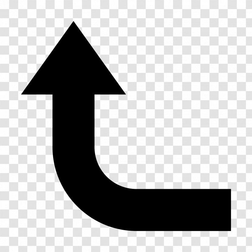 Up Arrow - Black And White - Refreshing Transparent PNG
