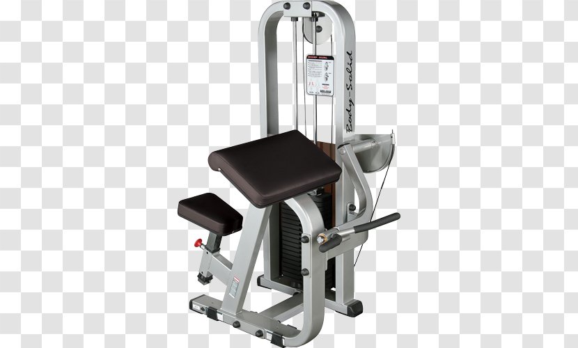 Biceps Curl Exercise Machine Fitness Centre Triceps Brachii Muscle Transparent PNG