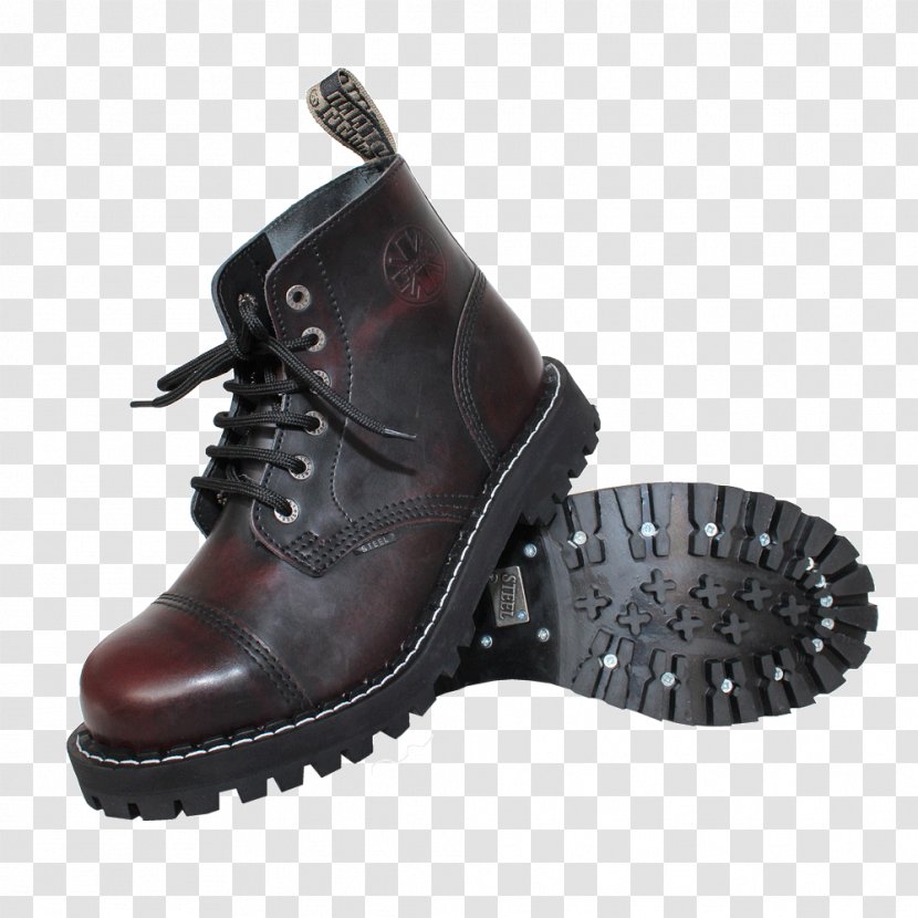Steel-toe Boot T-shirt Shoelaces Leather - Walking Shoe - Waterproof Vector Transparent PNG
