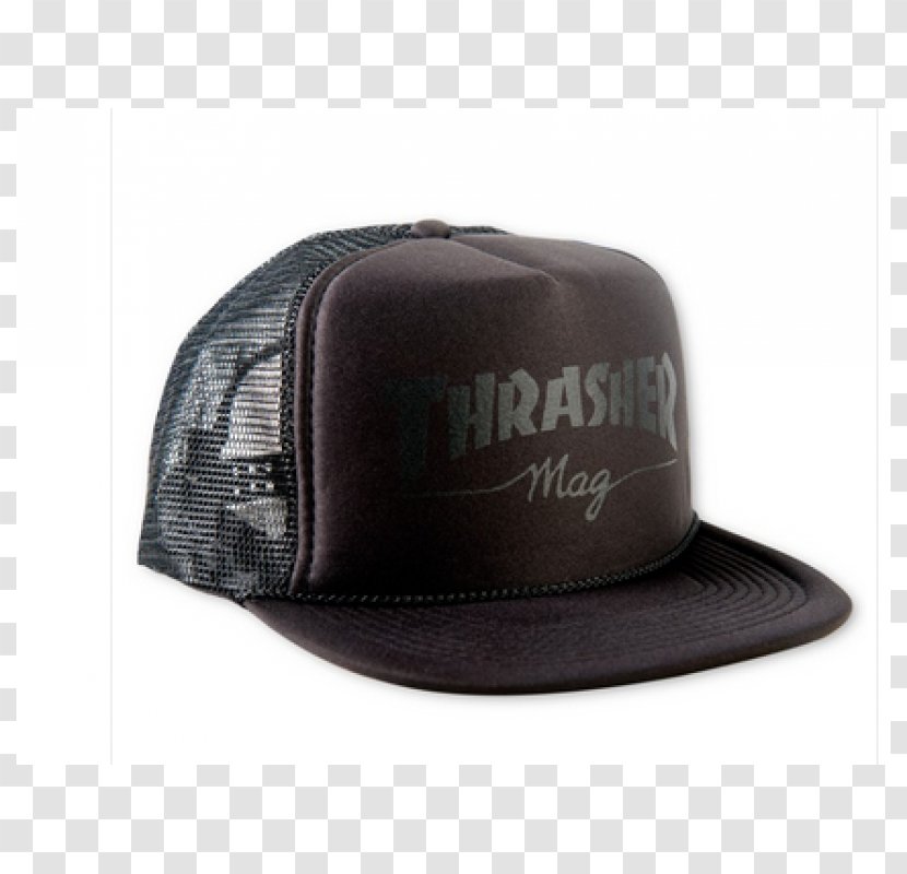 Trucker Hat Thrasher Baseball Cap - Skateboard Transparent PNG