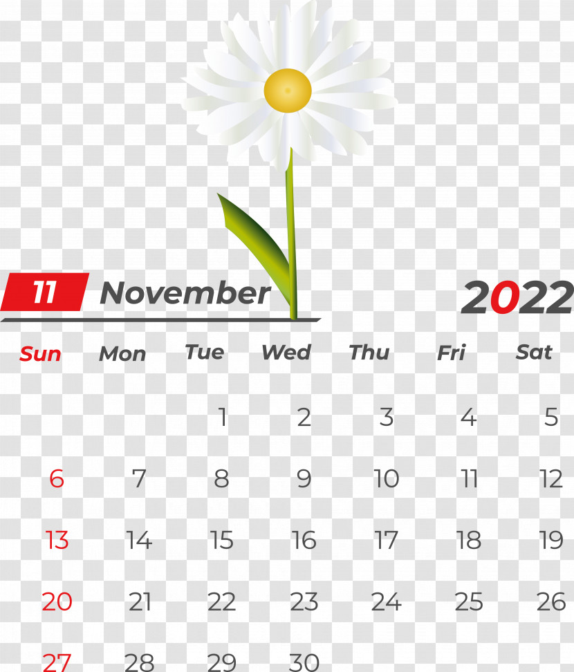Flower Line Calendar Font Meter Transparent PNG